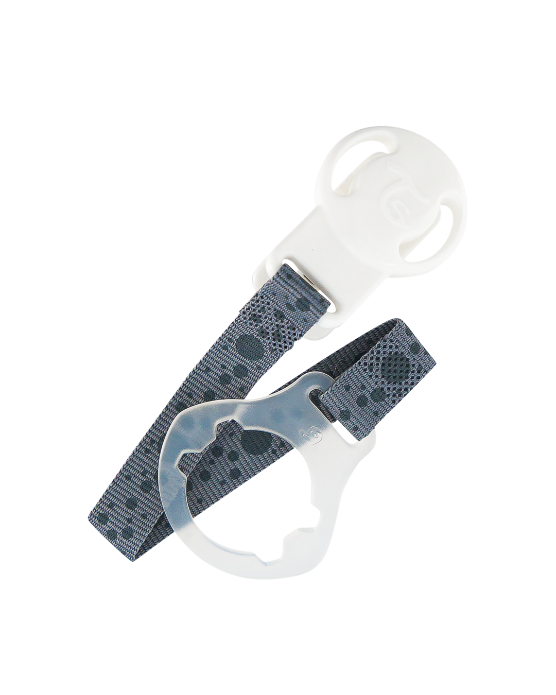 Pacifier Clip Pastel Grey