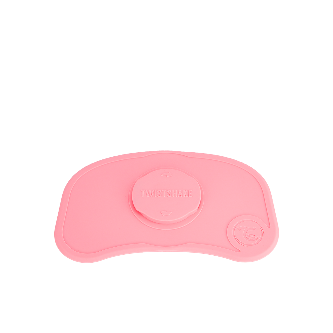 Click-Mat Mini + Plate Pastel Pink