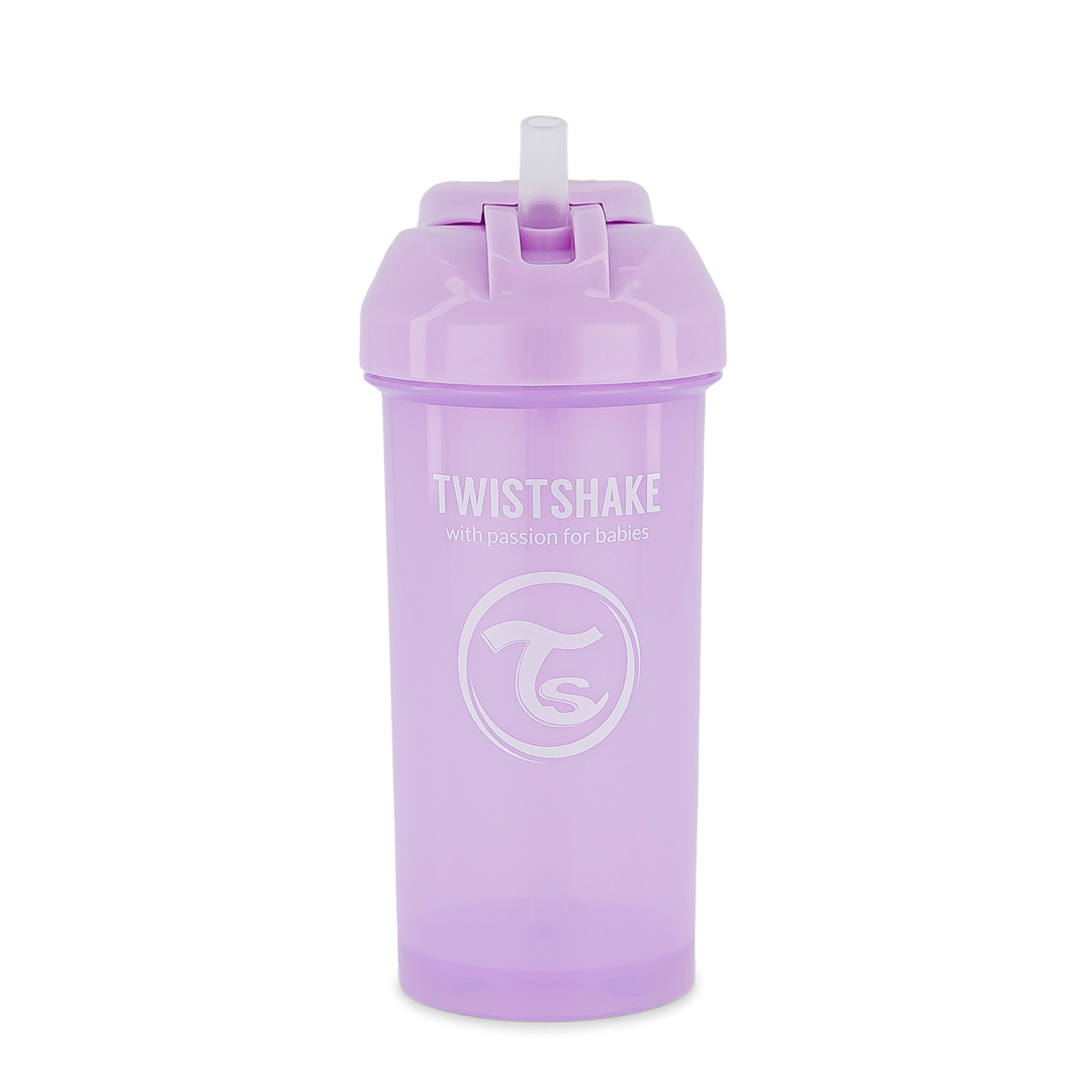 Straw Cup 360ml 6+m Pastel Purple