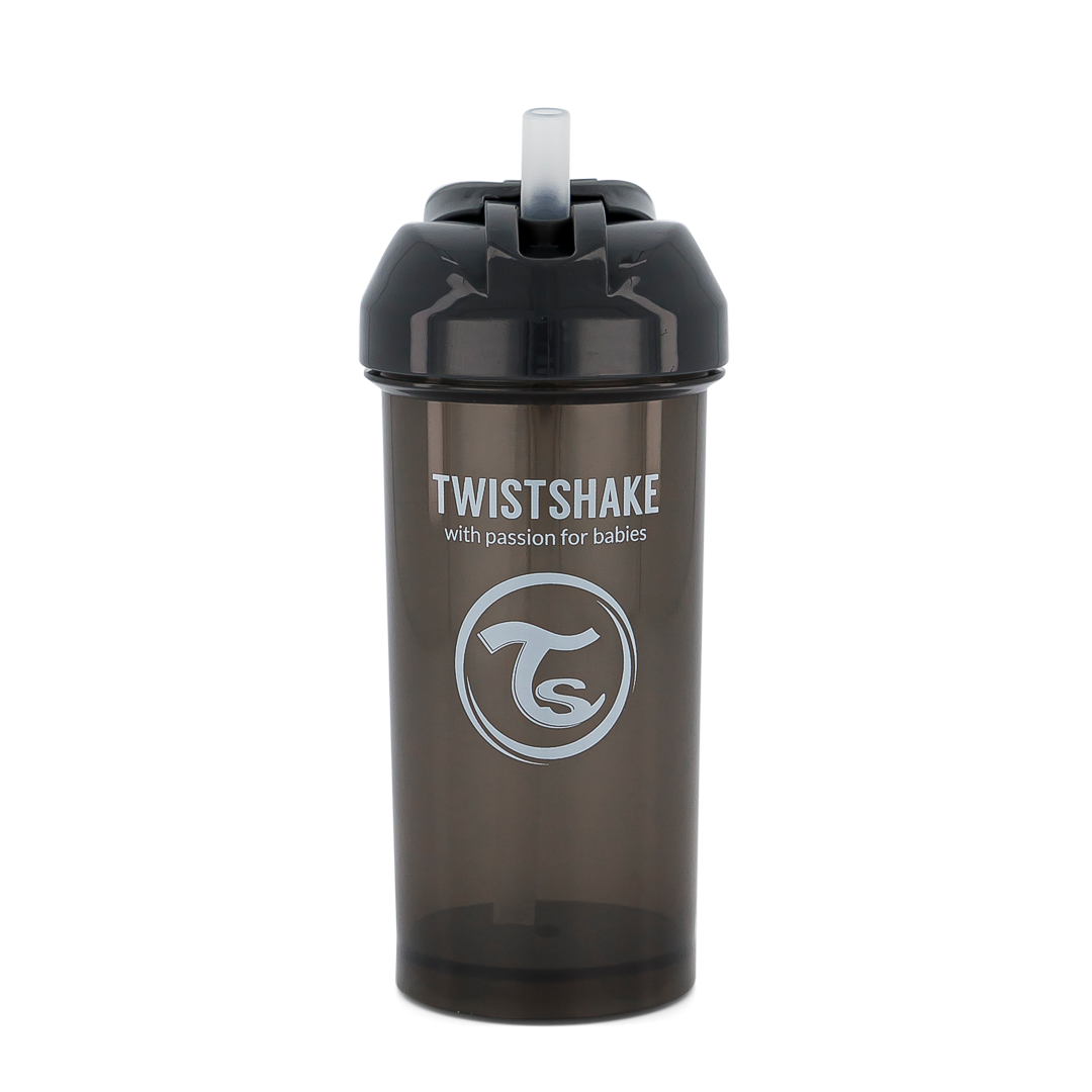 Straw Cup 360ml 6+m Black