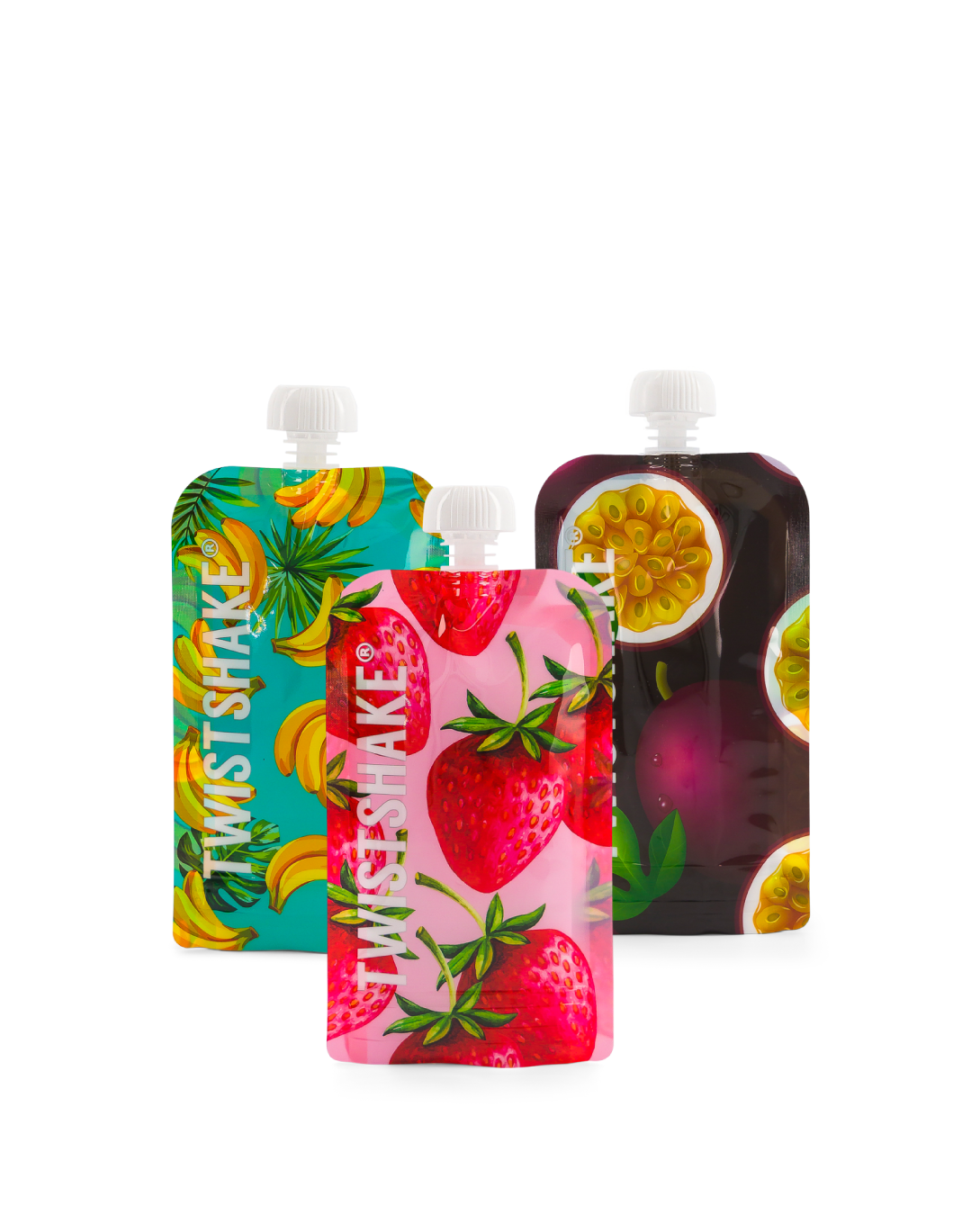 Squeeze Bag 220ml Fruit x3