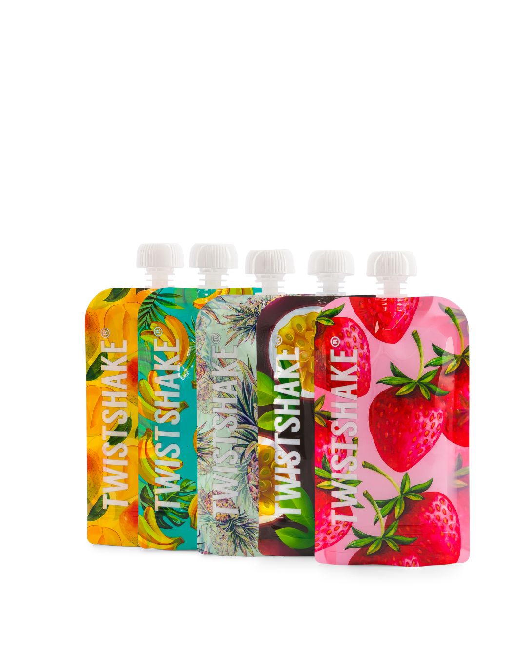 Squeeze Bag 220ml Fruit x5