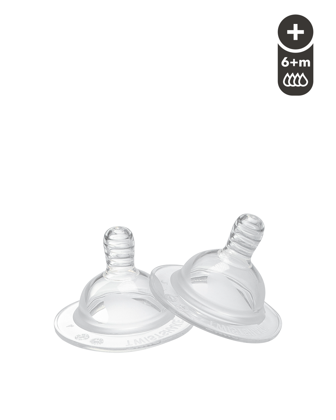 Anti-Colic Teat Plus 6+m